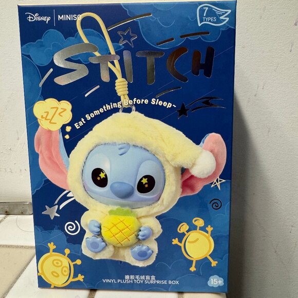 Disney x Miniso Stitch Eat Something Before Sleep Blind Box - Picture 1 of 6
